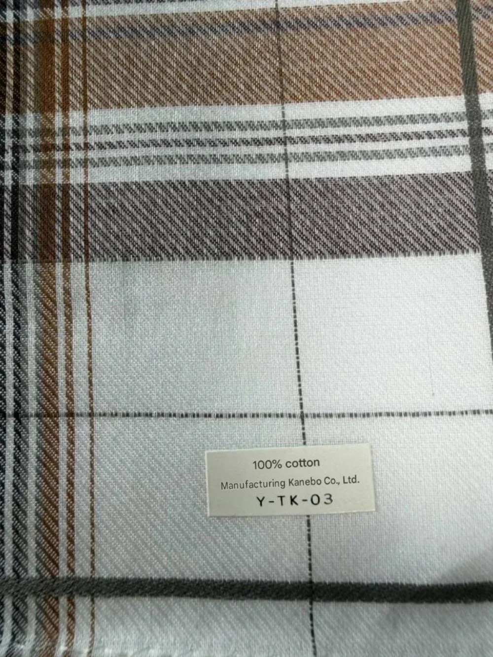 NWT Christian Dior Plaid Cotton Scarf 19